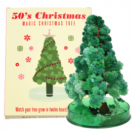 50s Christmas Magic Growing Christmas Tree