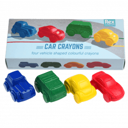 Road Trip Car Crayons 