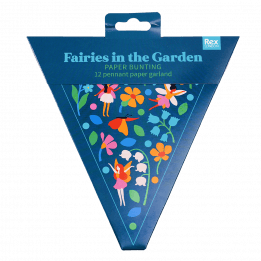 Fairies In The Garden Paper Bunting