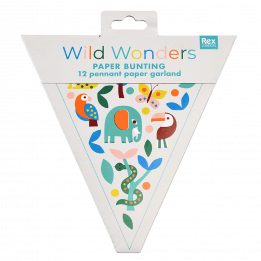 Wild Wonders Paper Bunting