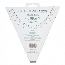 Mimi And Milo Paper Bunting