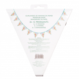 Wild Flowers Paper Bunting