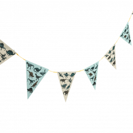 Prehistoric Land Paper Bunting