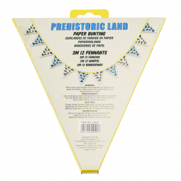 Prehistoric Land Paper Bunting