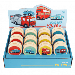 Road Trip Wooden Yoyo Assorted (single)