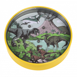 Prehistoric Land Dinosaur Tin Tilt Puzzle