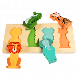 Colourful Creatures Wooden Puzzle