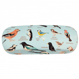 Garden Birds Glasses Case & Cleaning Cloth