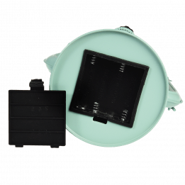 Aqua Led Hurricane Lantern