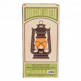 Aqua Led Hurricane Lantern