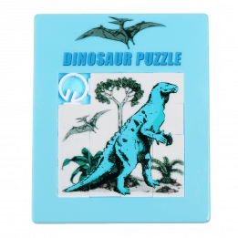 Prehistoric Land Dinosaur Slide Puzzle