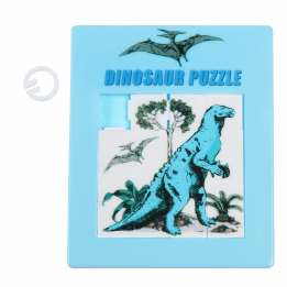 Prehistoric Land Dinosaur Slide Puzzle