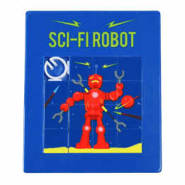 Sci-Fi Robot Slide Puzzle