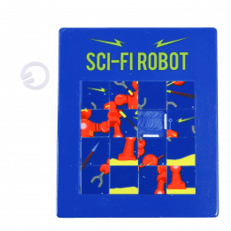 Sci-Fi Robot Slide Puzzle