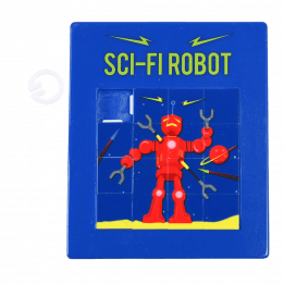 Sci-Fi Robot Slide Puzzle