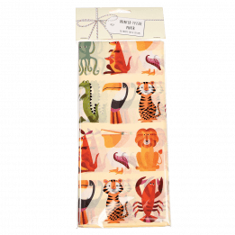 Colourful Creatures Tissue Paper (10 Sheets)