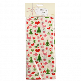 50s Christmas Tissue Paper (10 Sheets)