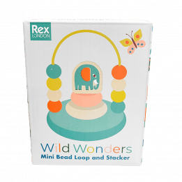 Wild Wonders Mini Bead Loop And Stacker Toy