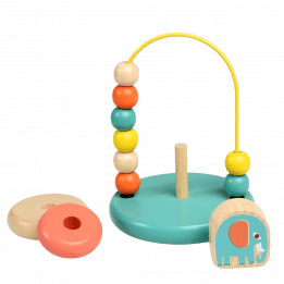 Wild Wonders Mini Bead Loop And Stacker Toy