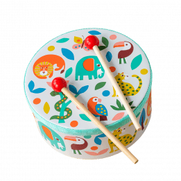 Wild Wonders Drum With Drumsticks