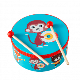Animal Band Drum With Drumsticks