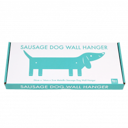 Sausage Dog Metal Wall Hanger