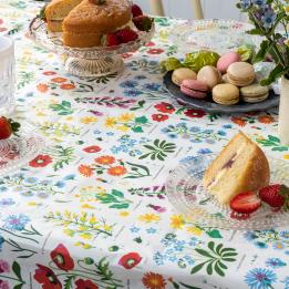 Wild Flowers Paper Table Cover