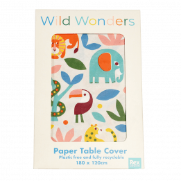 Wild Wonders Paper Table Cover