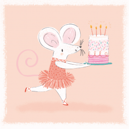 Mimi And Milo Birthday Card