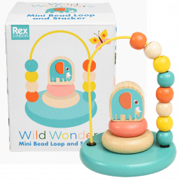 Wild Wonders Mini Bead Loop And Stacker Toy
