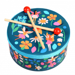 Fairies In The Garden Drum With Drumsticks