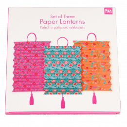 Decorative Paper Lanterns (set Of 3)