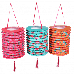 Decorative Paper Lanterns (set Of 3)