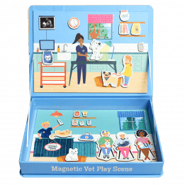 Magnetic Vet Play Scene Kit