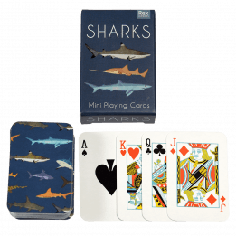 Sharks Mini Playing Cards