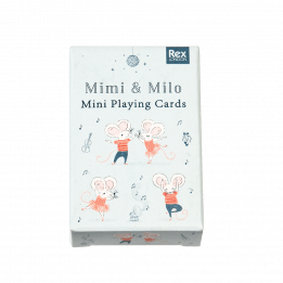 Mimi And Milo Mini Playing Cards