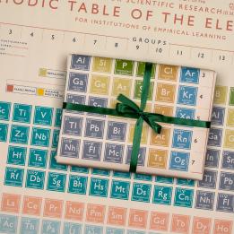 Periodic Table Wrapping Paper