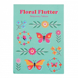 Temporary Tattoos - Floral Flutter