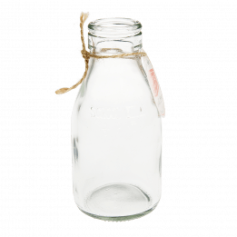 Traditional school milk bottle