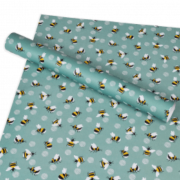 Wrapping Paper (5 Sheets) - Bumblebee