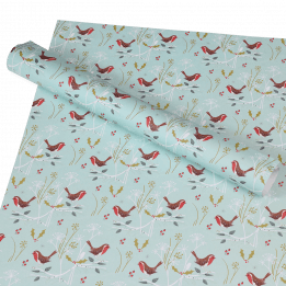 Wrapping Paper (5 Sheets) - Winter Walk