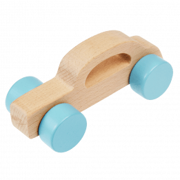 Wooden Push Along Toy - Car