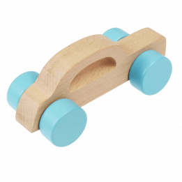 Wooden Push Along Toy - Car