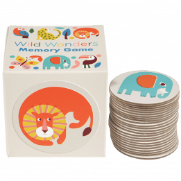 Wild Wonders memory game - 24 pieces