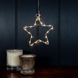 Small Metal Star Led Light (14cm)