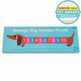 Sausage Dog Number Puzzle - Shortlisted - Made for mums toy awards