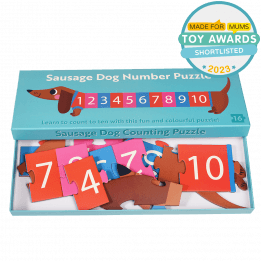 Sausage Dog Number Puzzle - Shortlisted - Made for mums toy awards