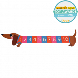 Sausage Dog Number Puzzle - Shortlisted - Made for mums toy awards