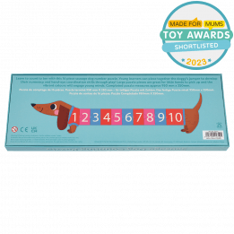 Sausage Dog Number Puzzle - Shortlisted - Made for mums toy awards