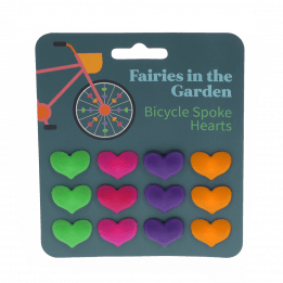 Bicycle Spoke Hearts - Fairies In The Garden